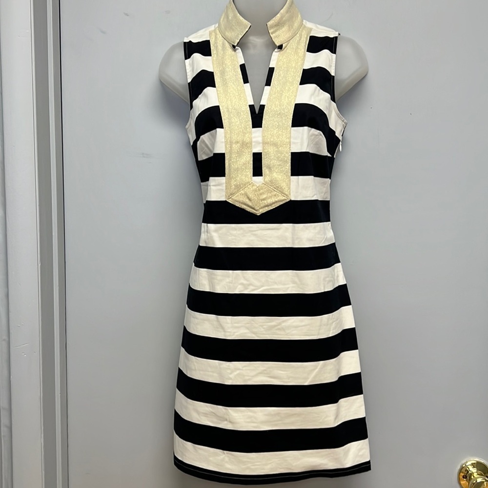 Sail to Sable Nautical Striped Sheath Dress